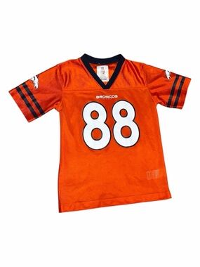 Denver Broncos Demariyus Thomas Jersey 🔵🟠🏈🐎Youth Small 6/7